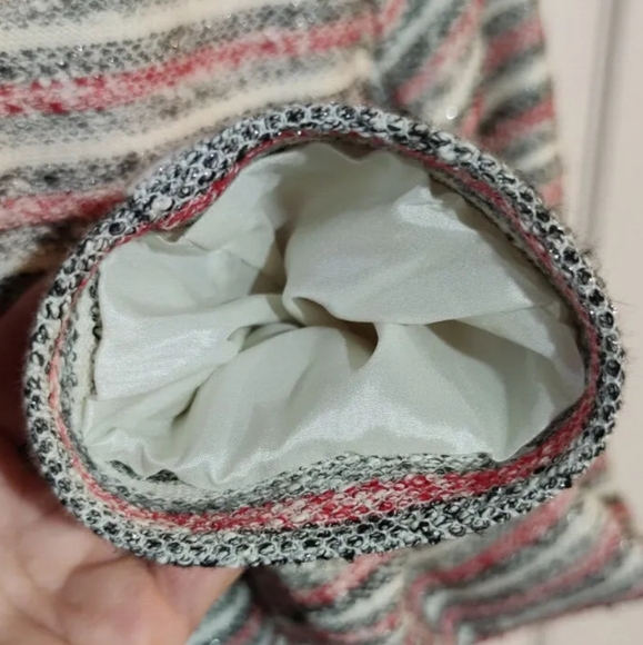 Patrizia Pepe tweed jacket blazer shirt size 44 medium luxury high end  - Picture 7 of 9